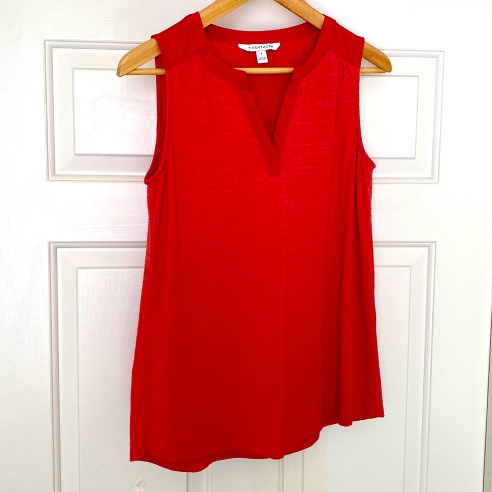 41 Hawthorne tank in red/orange